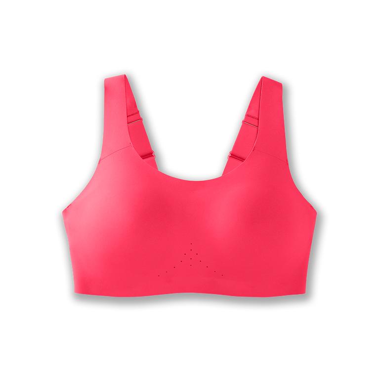 Brooks Dare Scoopback Womens Running Bra - Fluoro Pink - Indonesia (ATYS-97802)